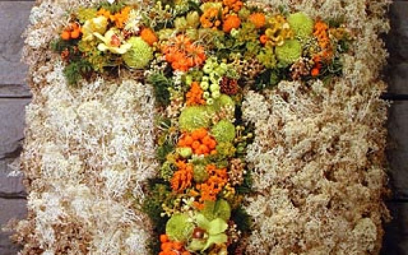 Dekoracja urn i świeczników