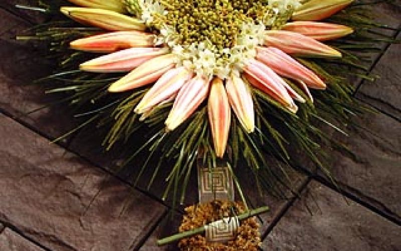 Dekoracja urn i świeczników