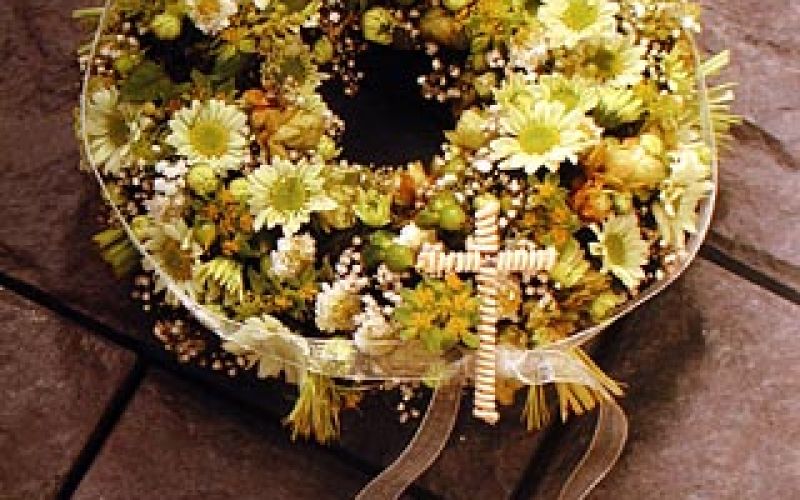 Dekoracja urn i świeczników