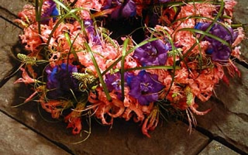 Dekoracja urn i świeczników