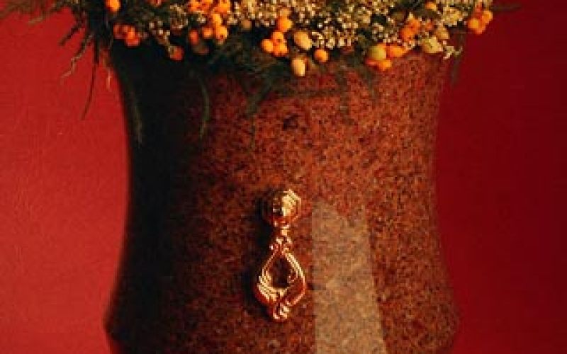 Dekoracja urn i świeczników