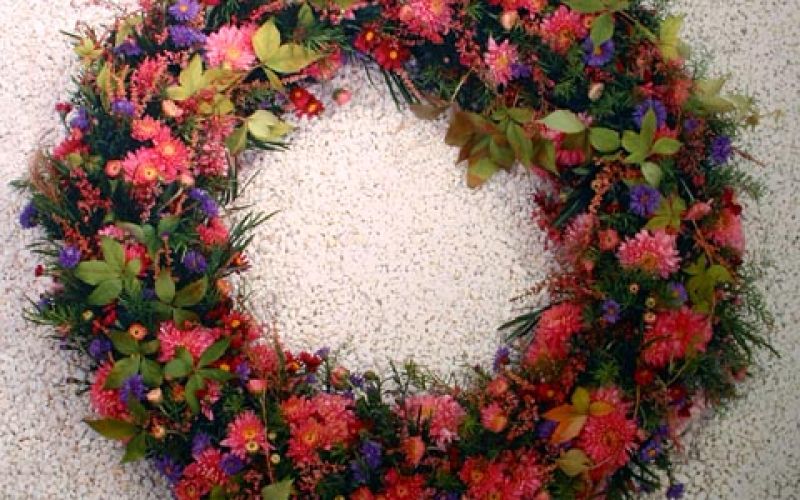 Wieńce pogrzebowe