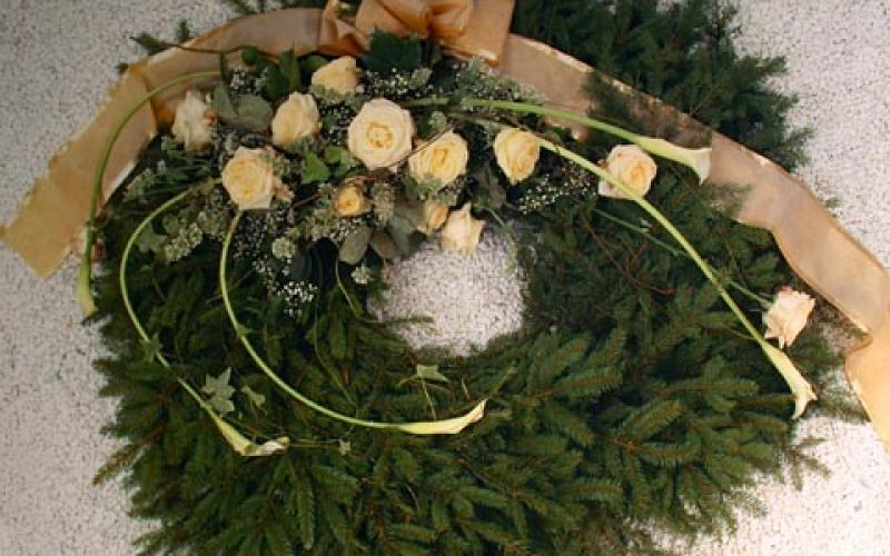 Wieńce pogrzebowe