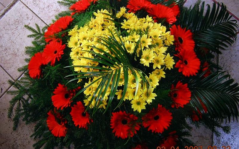 Wieńce pogrzebowe