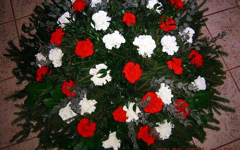 Wieńce pogrzebowe