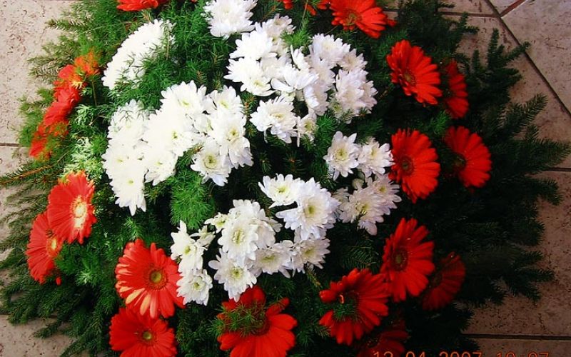 Wieńce pogrzebowe