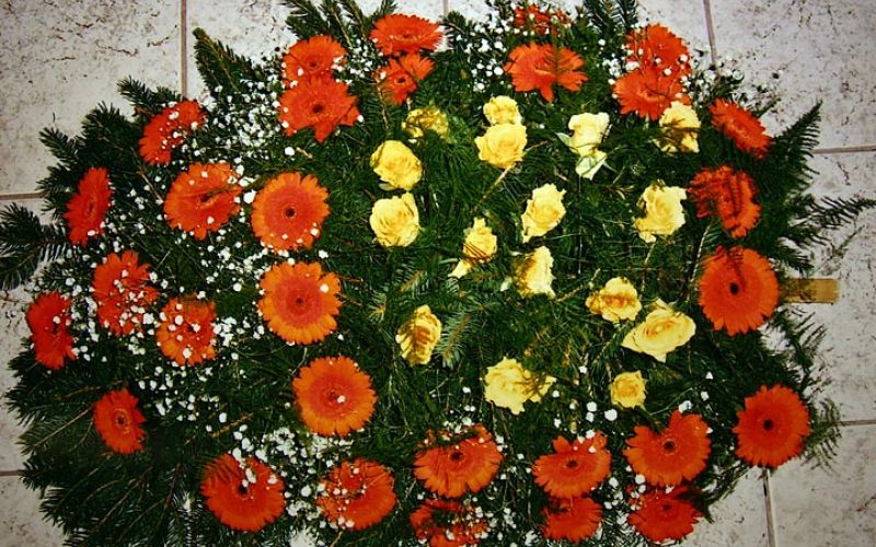 Wieńce pogrzebowe